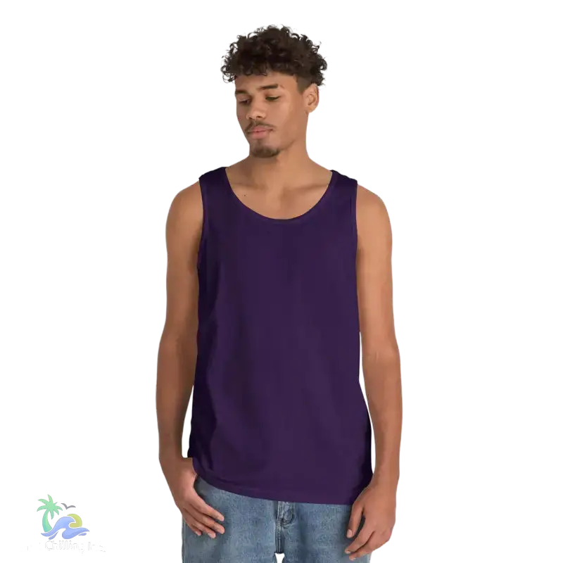 Unisex Jersey Tank - ’Just Chilling’ & Fishing Addiction Graphic Tee - Tank Top