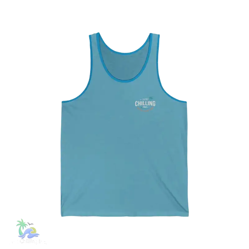 Unisex Jersey Tank I never meet a sunset I didn’t like - XS / Aqua TriBlend - Tank Top