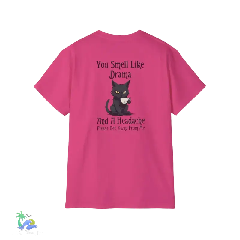 Unisex Ultra Cotton Tee you smell like drama - Heliconia / S - T-Shirt