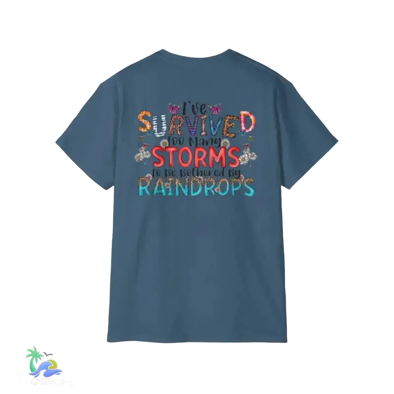 Unisex Ultra Cotton Tee Ive survived - Indigo Blue / S - T-Shirt
