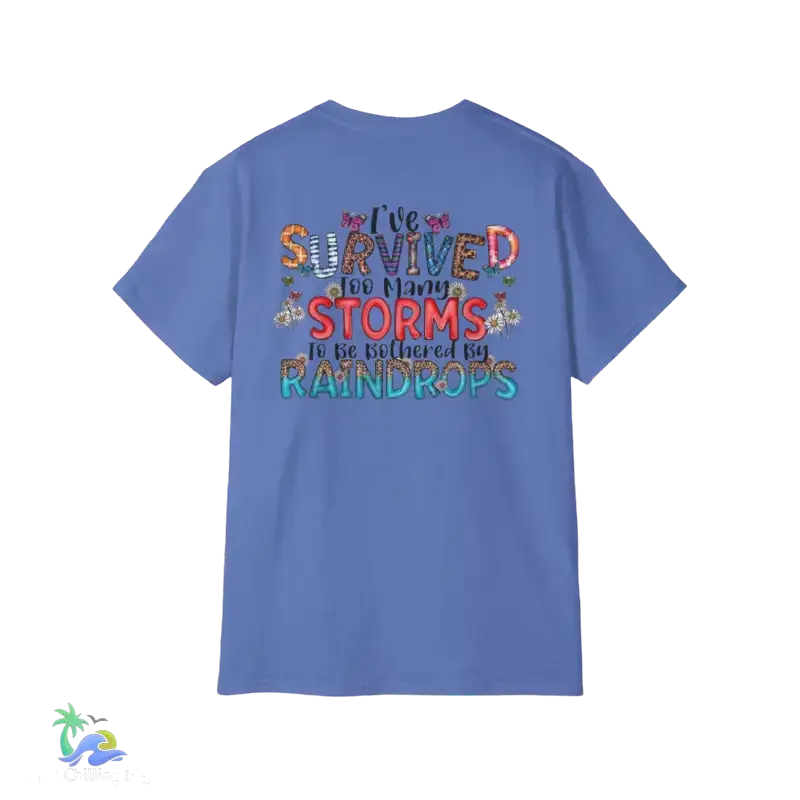 Unisex Ultra Cotton Tee Ive survived - Iris / S - T-Shirt