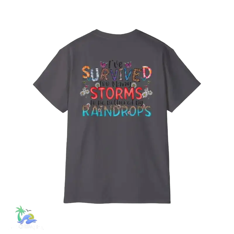 Unisex Ultra Cotton Tee Ive survived - Charcoal / XL - T-Shirt