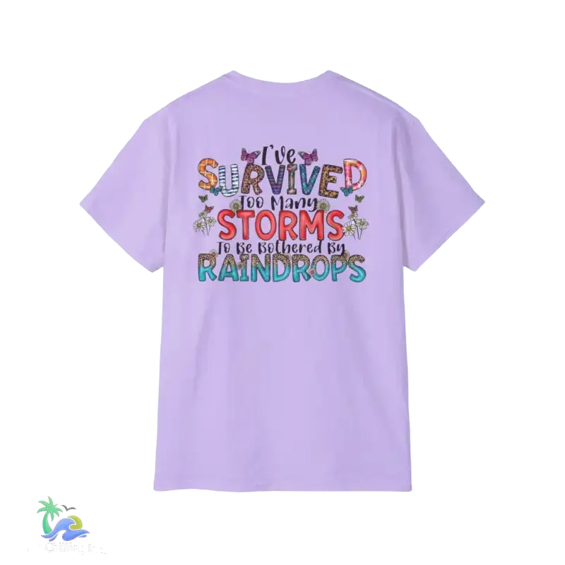 Unisex Ultra Cotton Tee Ive survived - Orchid / S - T-Shirt