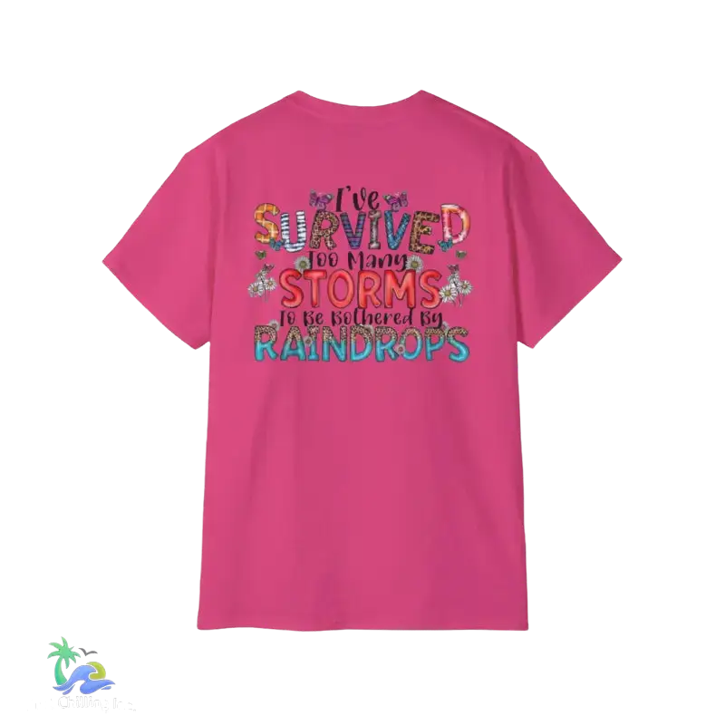 Unisex Ultra Cotton Tee Ive survived - Heliconia / S - T-Shirt