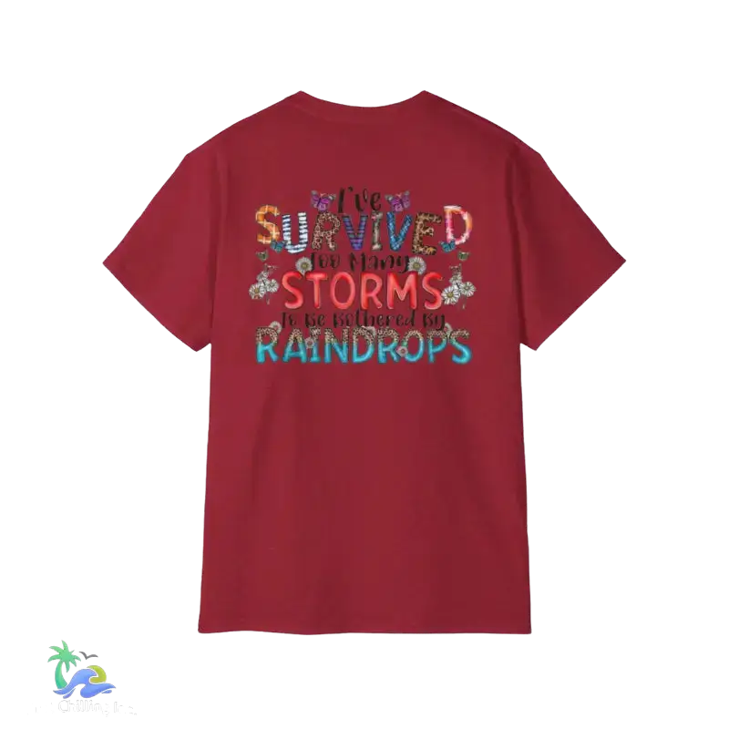 Unisex Ultra Cotton Tee Ive survived - Antique Cherry Red / S - T-Shirt