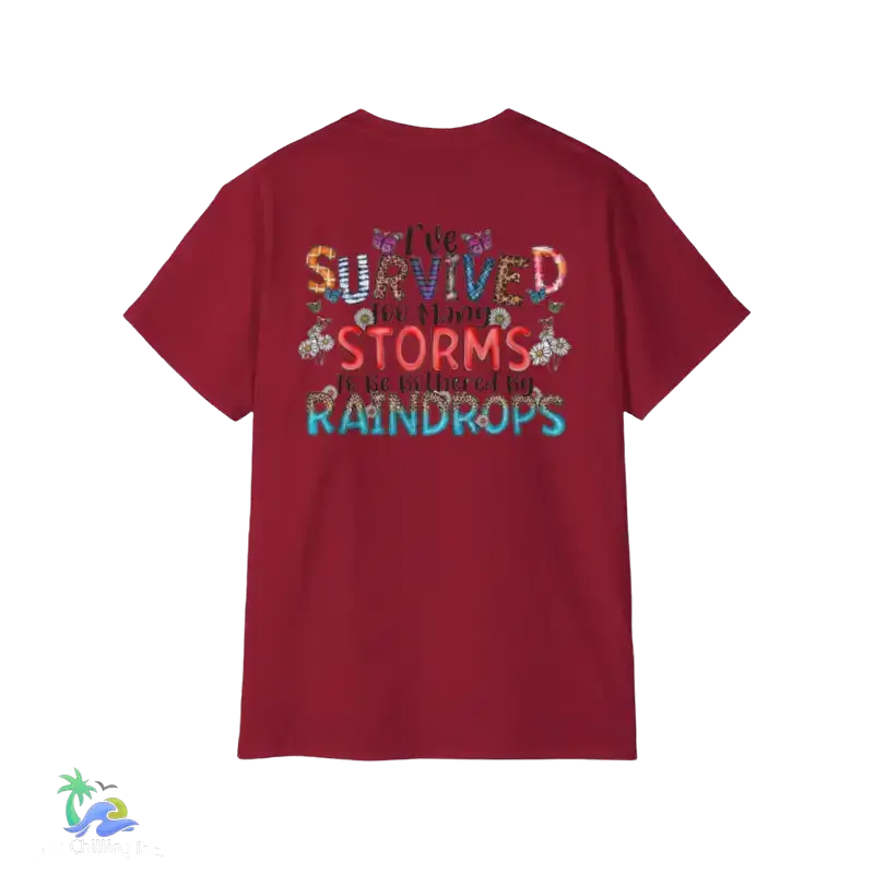 Unisex Ultra Cotton Tee Ive survived - Cardinal Red / S - T-Shirt