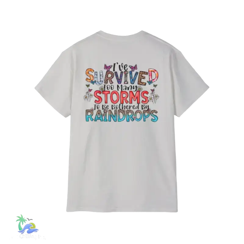 Unisex Ultra Cotton Tee Ive survived - Ice Grey / XL - T-Shirt