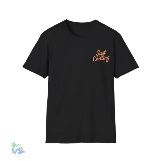 Unisex Cotton Tee - Classic Soft Breathable Crew Neck Shirt, Medium Weight - Just Chilling Inc.