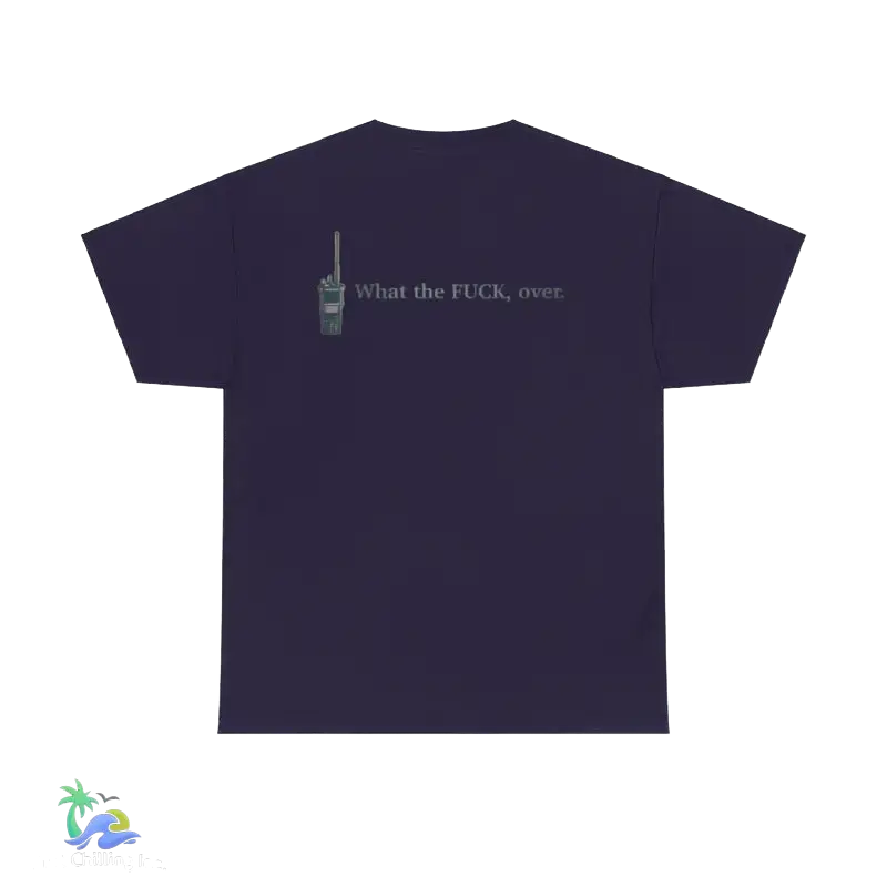 Unisex Heavy Cotton Tee what the ? - Blackberry / S - T-Shirt