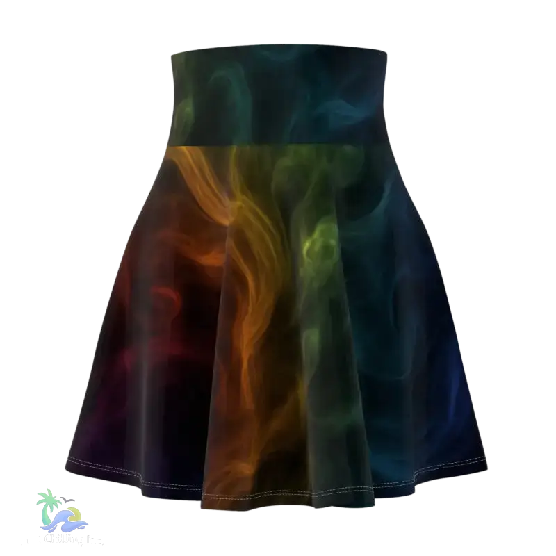 Women’s Skater Skirt - Smoky - All Over Prints