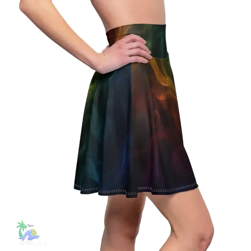 Women’s Skater Skirt - Smoky - All Over Prints