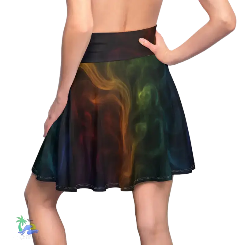 Women’s Skater Skirt - Smoky - All Over Prints