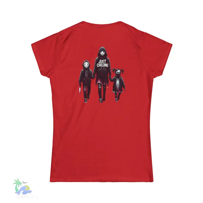 Women’s Softstyle Tee momma Halloween dark humor tee - T-Shirt