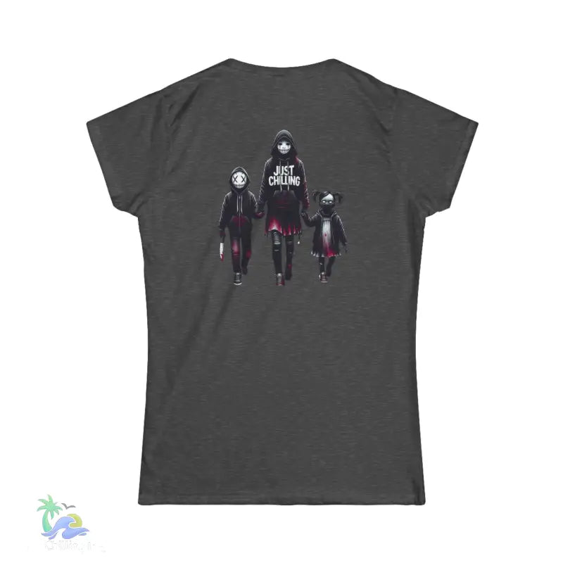 Women’s Softstyle Tee momma Halloween dark humor tee - T-Shirt