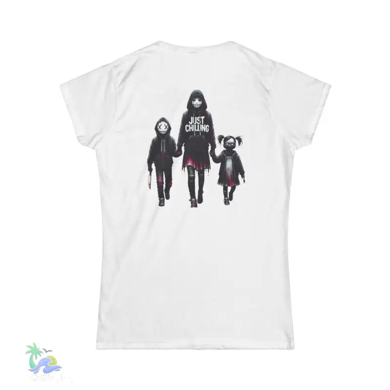 Women’s Softstyle Tee momma Halloween dark humor tee - T-Shirt