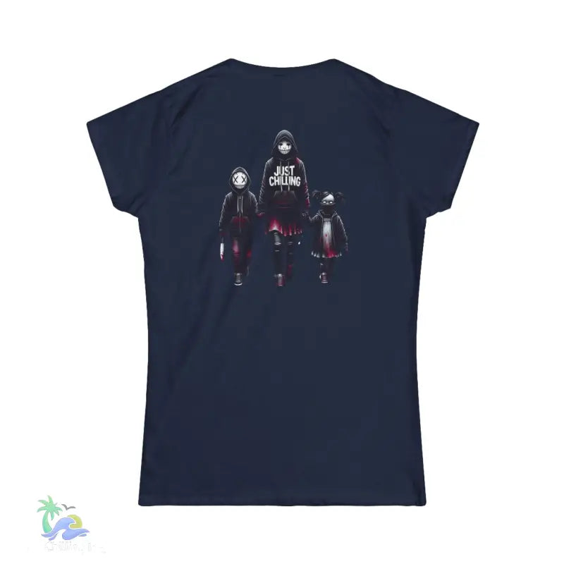 Women’s Softstyle Tee momma Halloween dark humor tee - T-Shirt