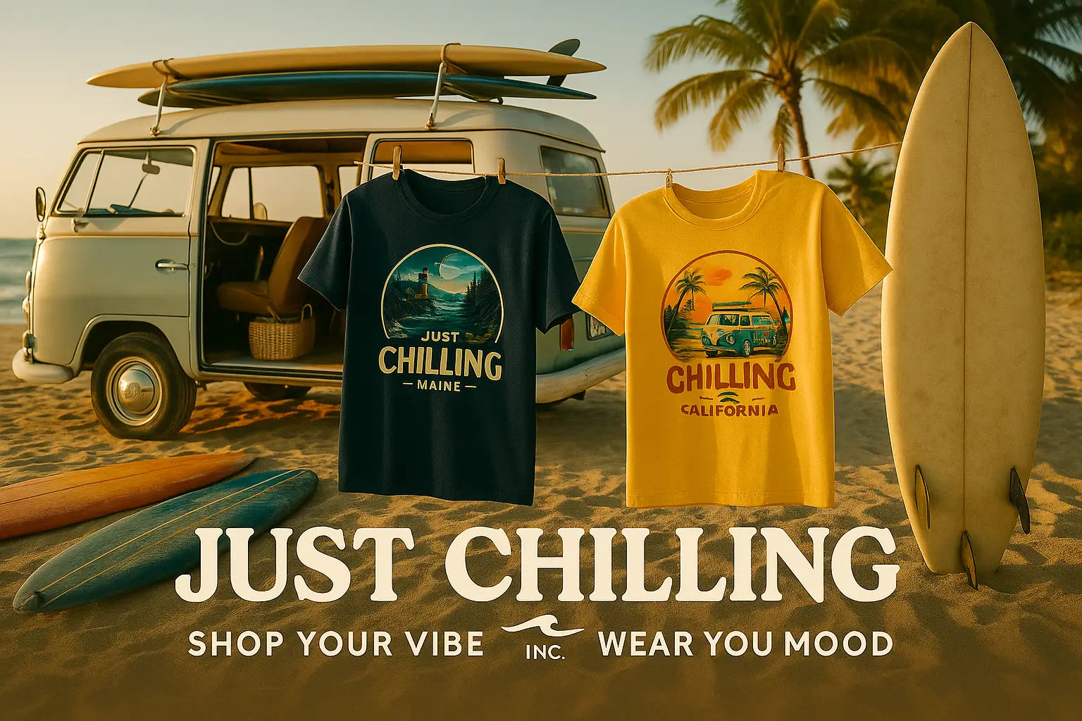 Trendy Fashion T-Shirts for Comfort and Fun at Just Chilling Inc - Just Chilling Inc.