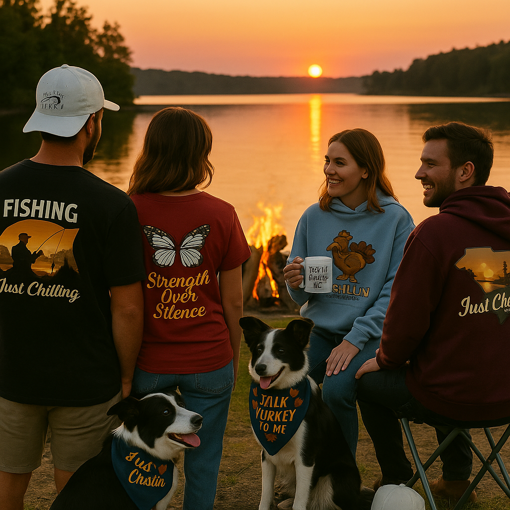 Beach relaxation scene.