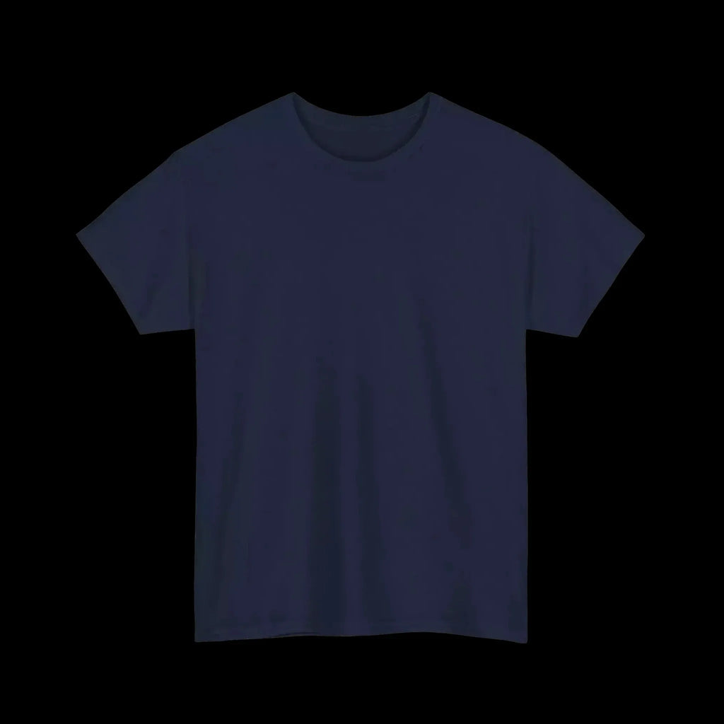 Heavy Cotton Tee – Classic Fit T-Shirt With Tear Away Label & Crew Neck - Just Chilling Inc.