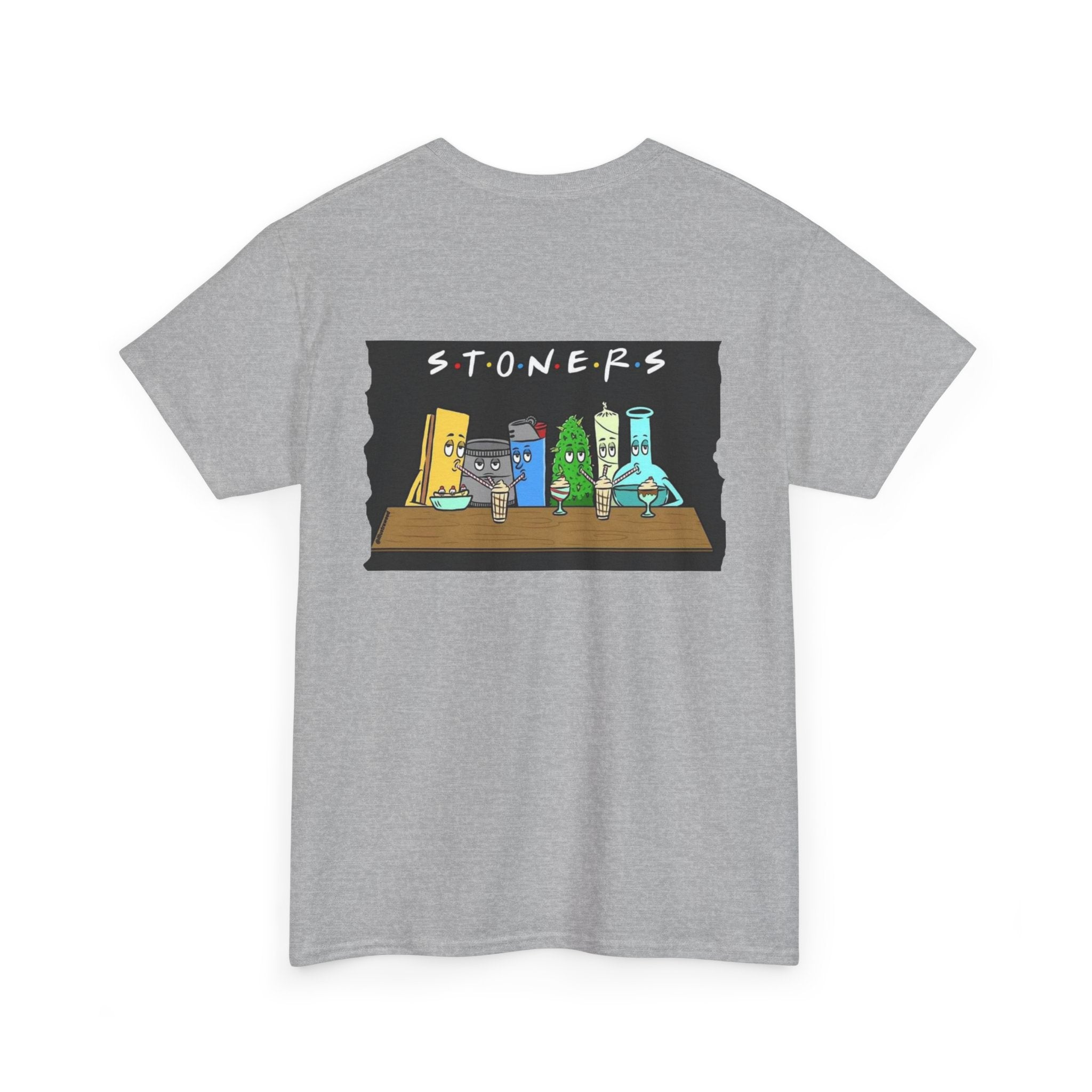 S.T.O.N.E.R.S. Weed Graphic T-Shirt | Funny 420 Cannabis Tee