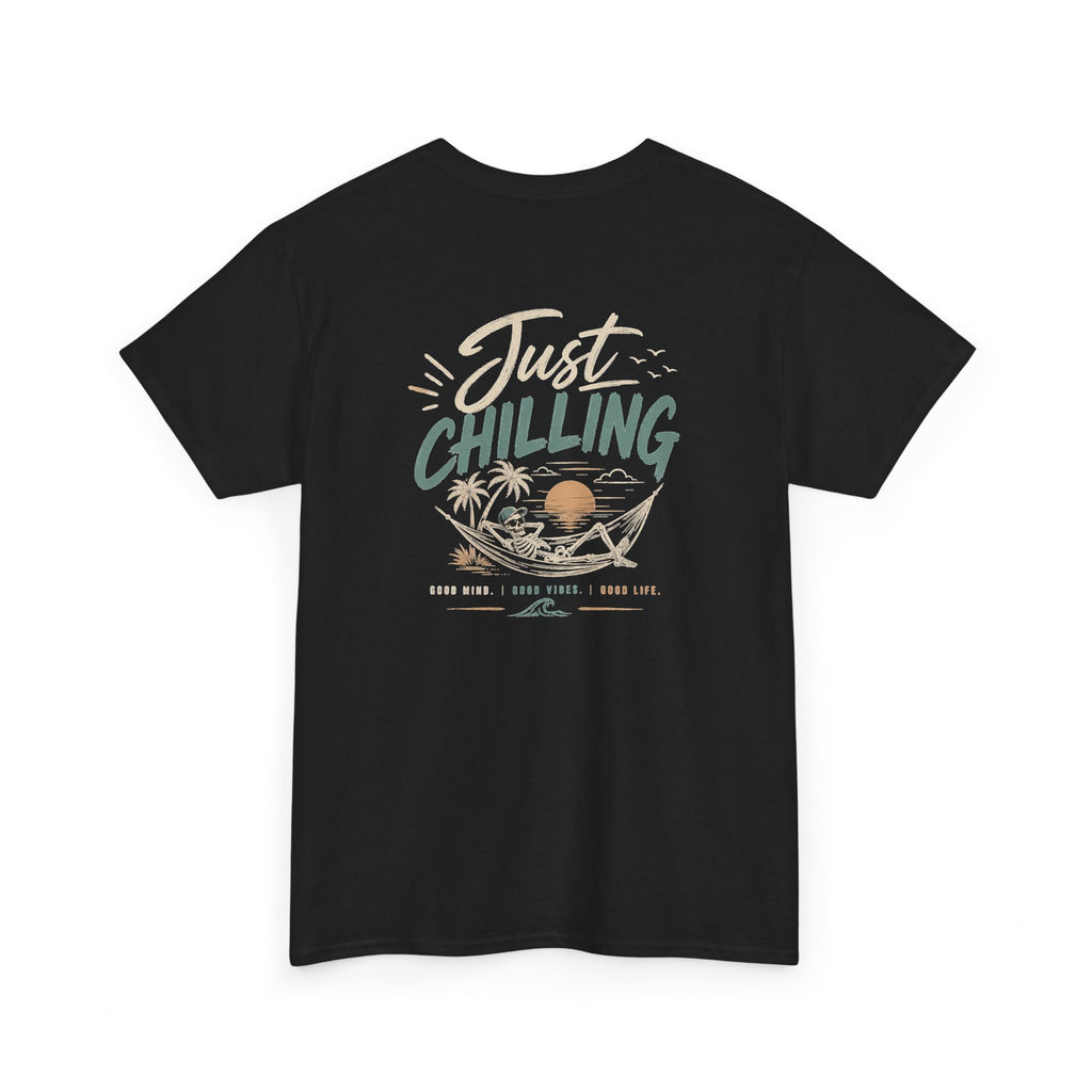 Just Chilling T-Shirt — Retro Beach Graphic Tee