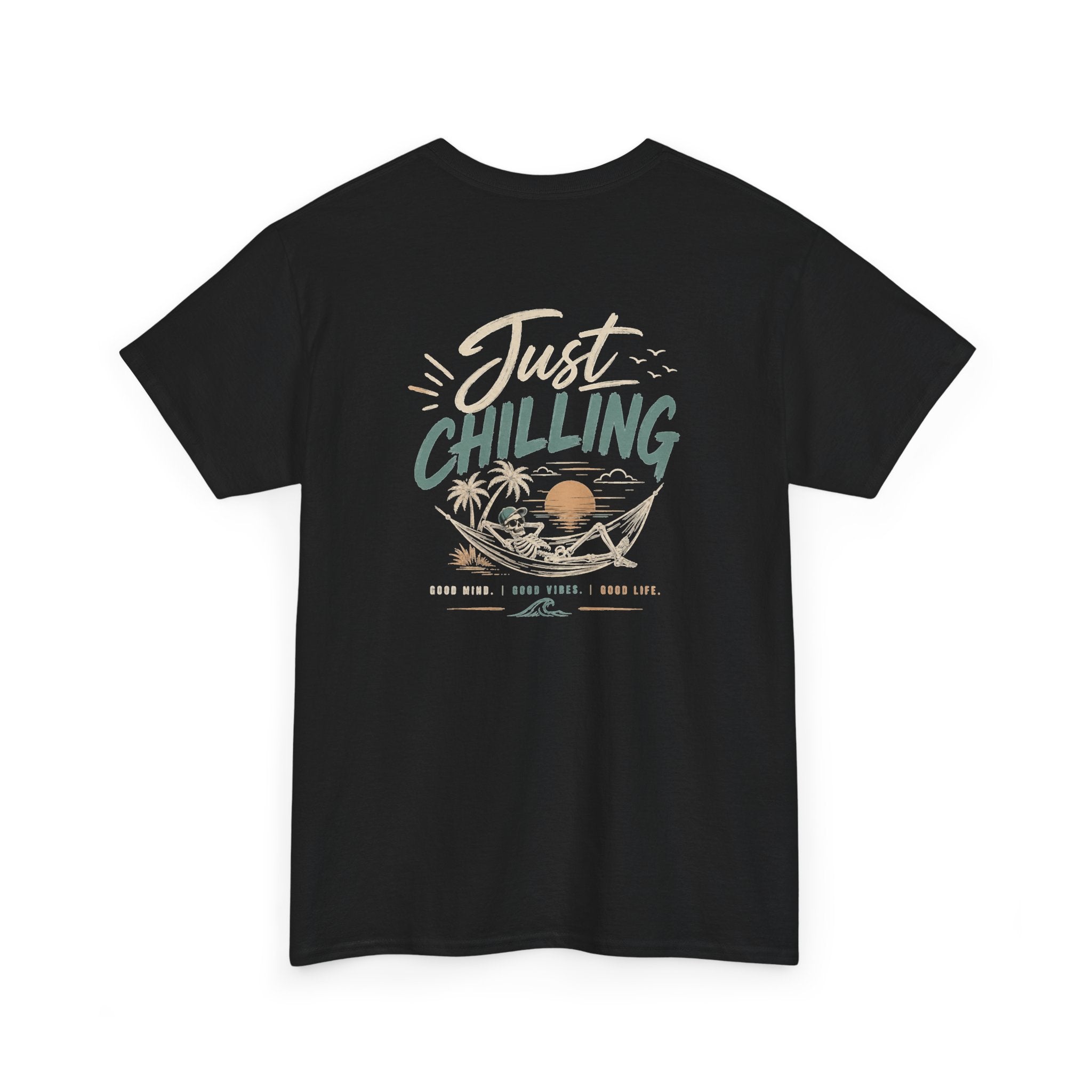 Just Chilling T-Shirt — Retro Beach Graphic Tee