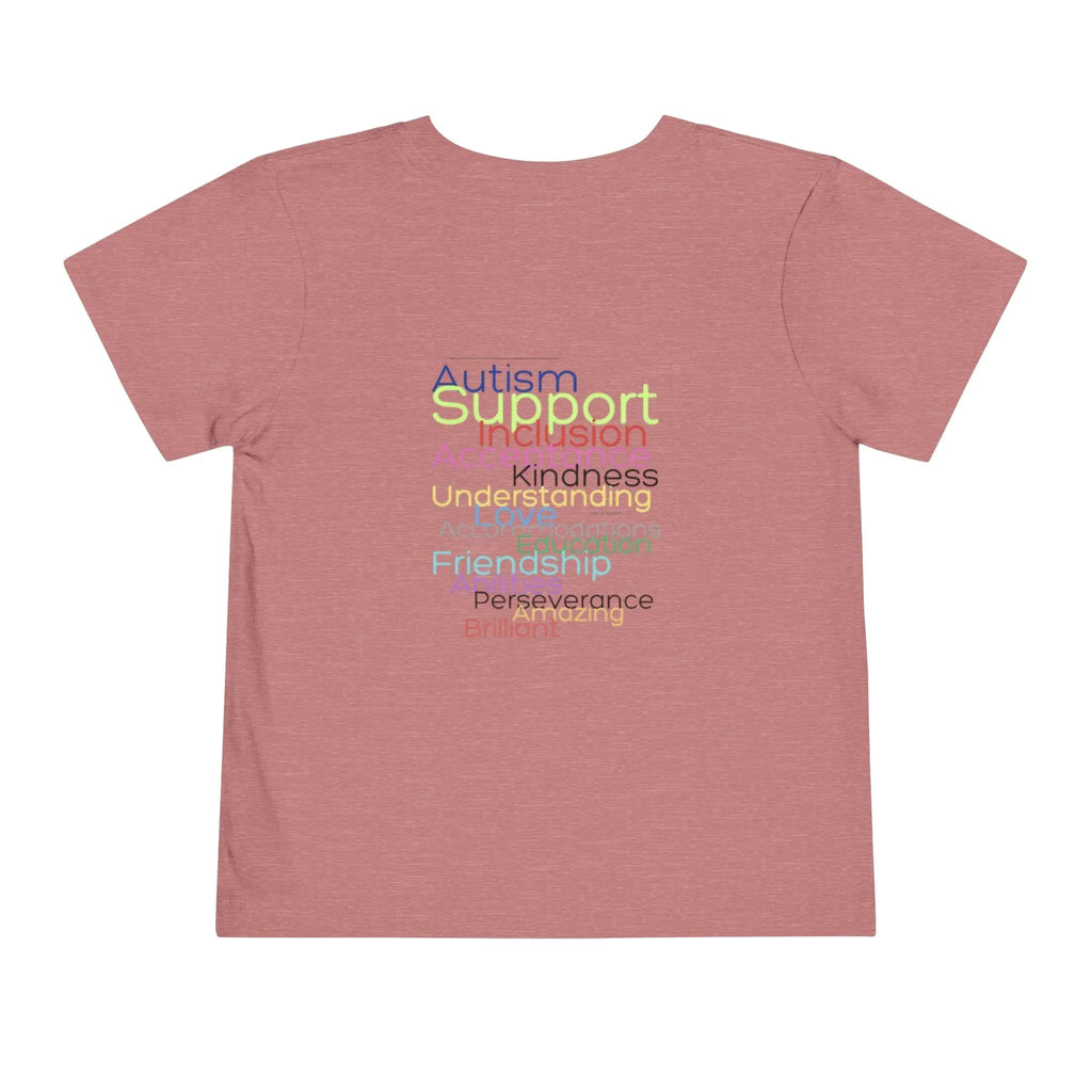 Toddler Short Sleeve Tee – Autism Support Shirt | Soft Cotton Kids T-Shirt - Just Chilling Inc.