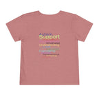 Toddler Short Sleeve Tee – Autism Support Shirt | Soft Cotton Kids T-Shirt - Just Chilling Inc.