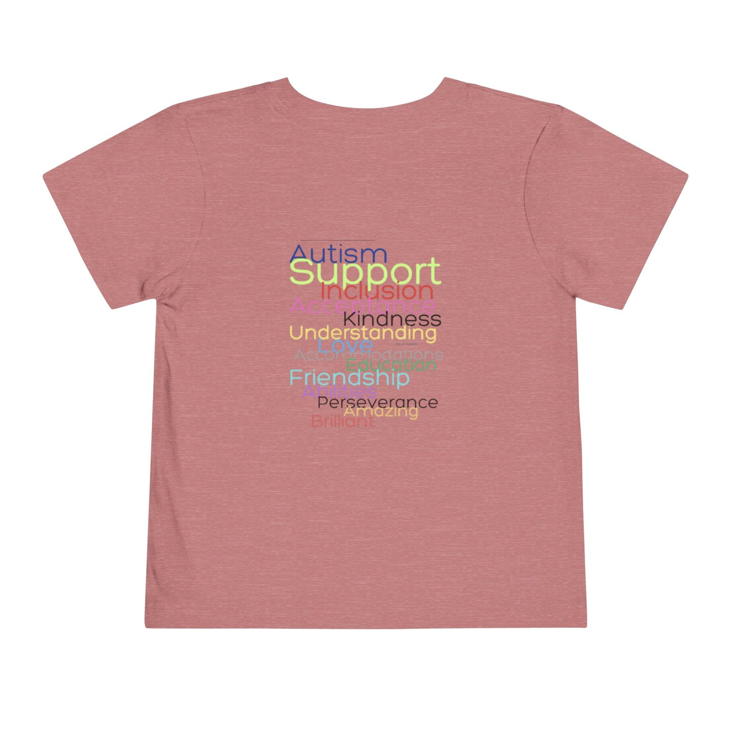 Toddler Short Sleeve Tee – Autism Support Shirt | Soft Cotton Kids T-Shirt