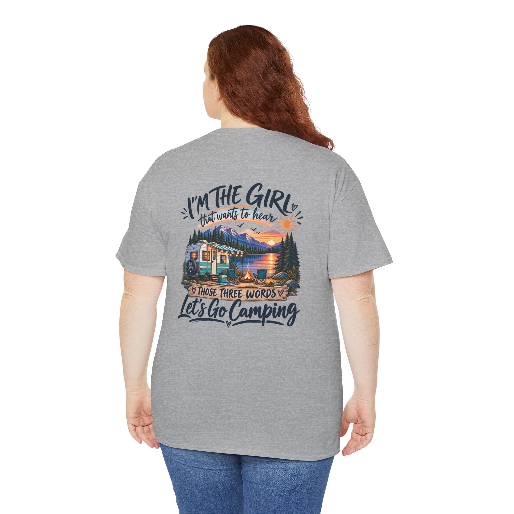 I’m the Girl Let’s Go Camping Garment-Dyed Tee