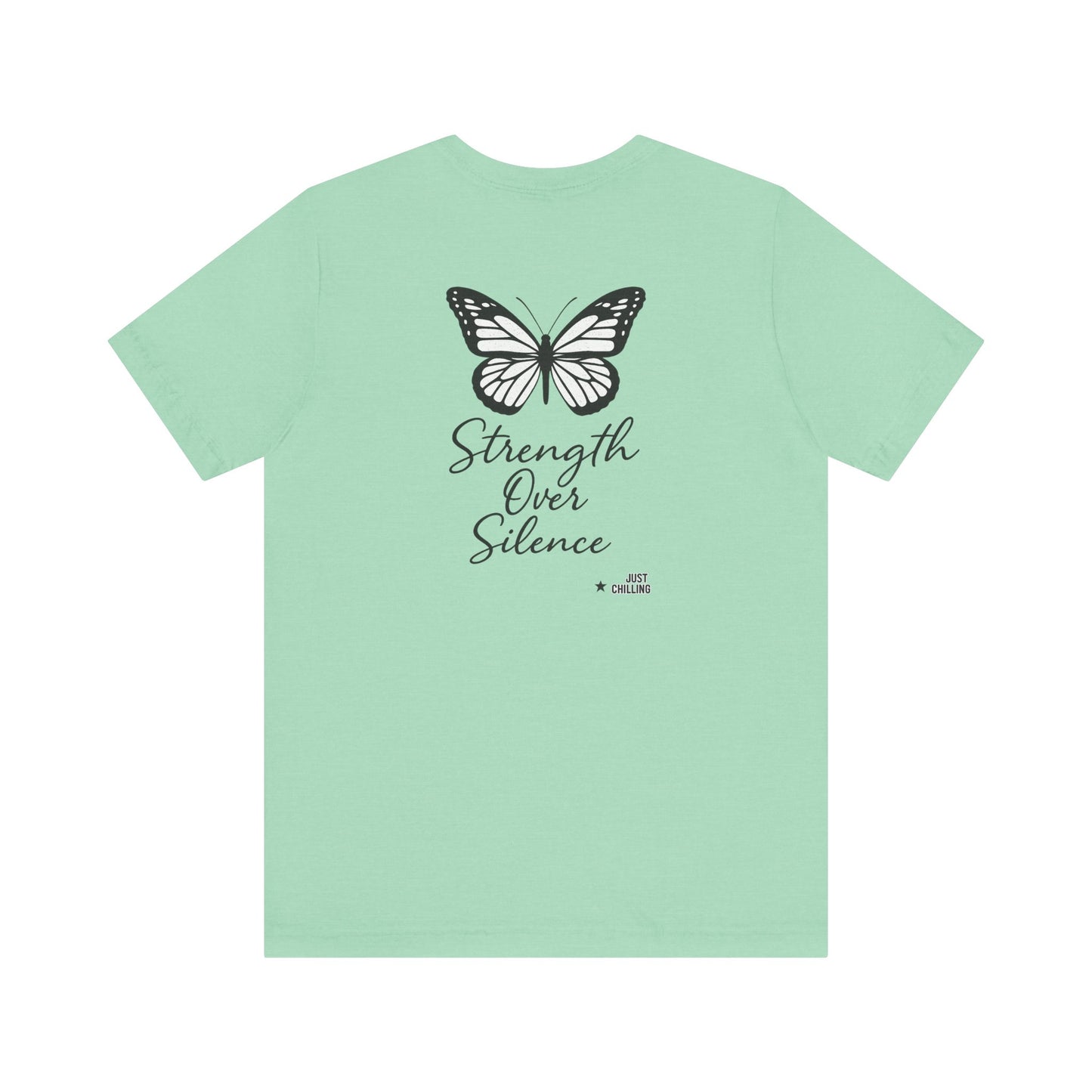 Domestic Violence Awareness Tee - Unisex Cotton Shirt With Soft Ring Spun Cotton