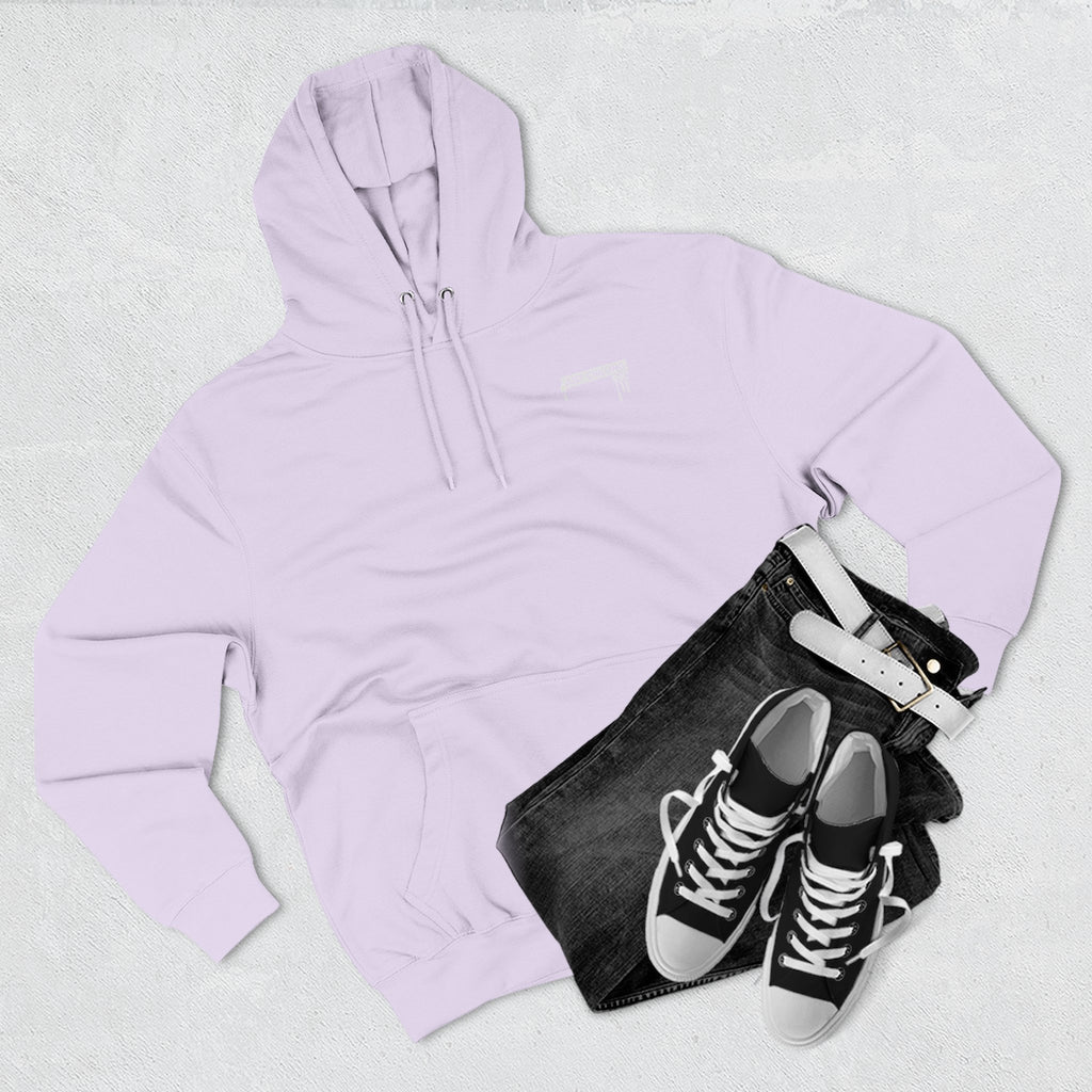 Three-Panel Fleece Hoodie mama rocking her dark side