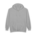 Full Zip Hooded Sweatshirt – Classic Fit Cotton Polyester Blend Hoodie - Just Chilling Inc.