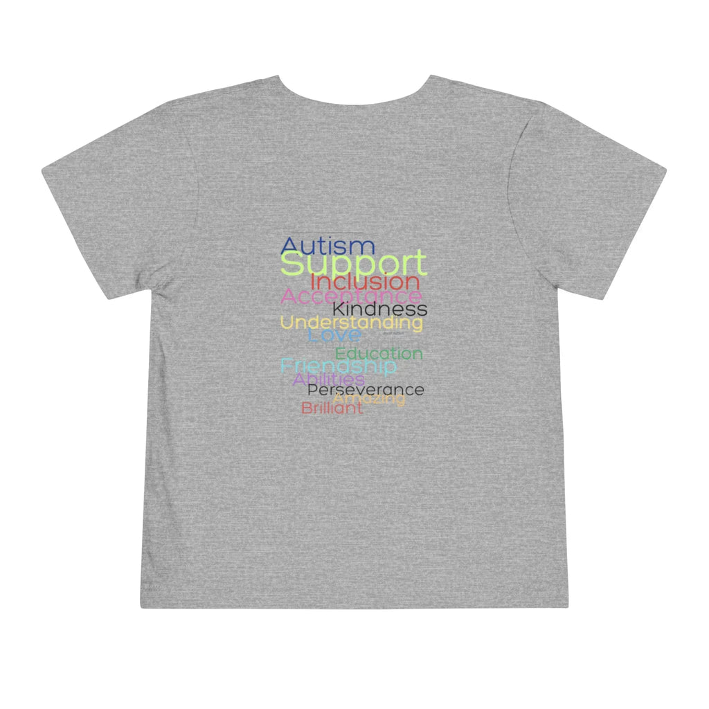 Toddler Short Sleeve Tee – Autism Support Shirt | Soft Cotton Kids T-Shirt - Just Chilling Inc.