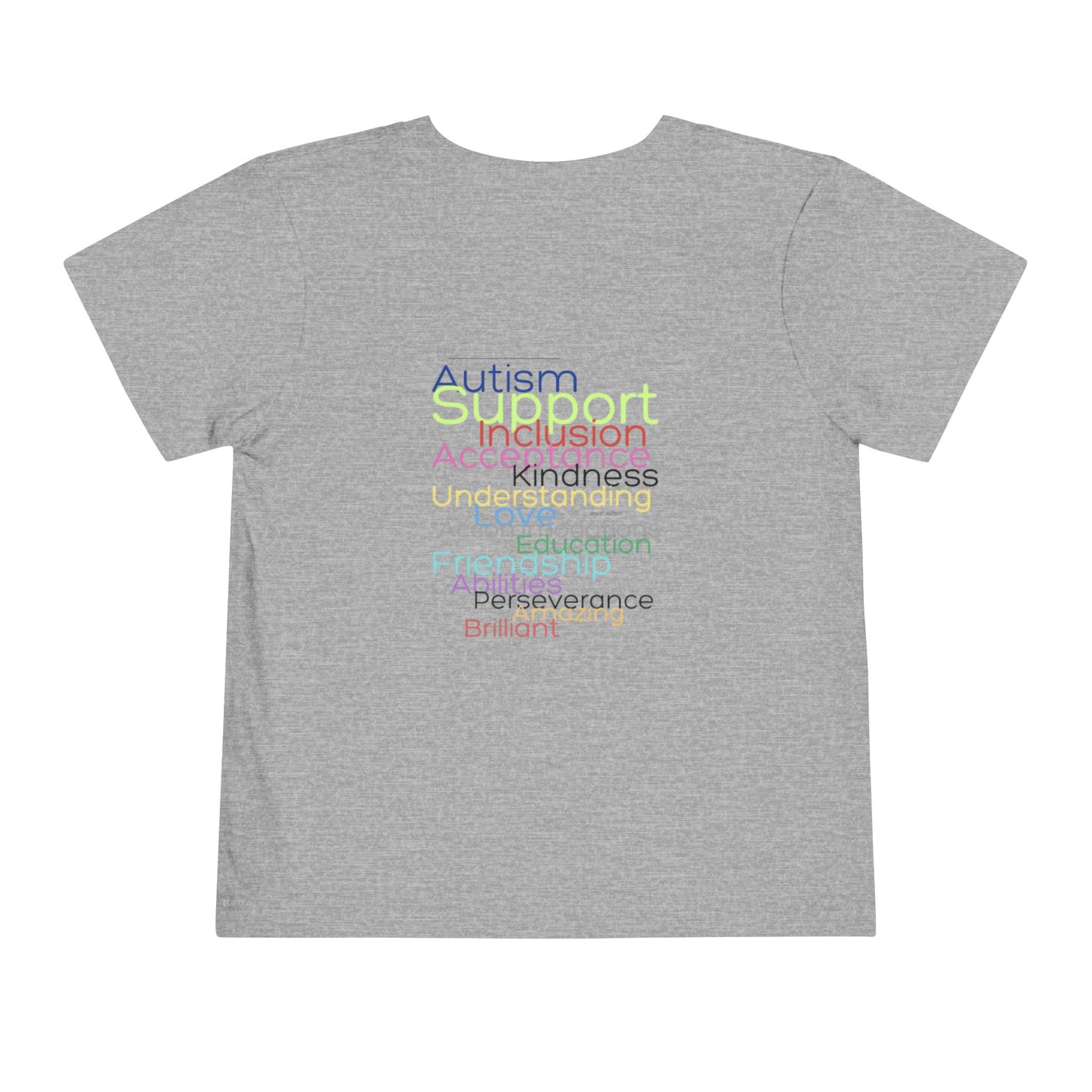 Toddler Short Sleeve Tee – Autism Support Shirt | Soft Cotton Kids T-Shirt