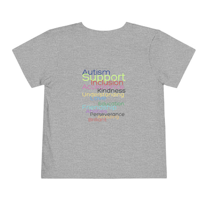 Toddler Short Sleeve Tee – Autism Support Shirt | Soft Cotton Kids T-Shirt