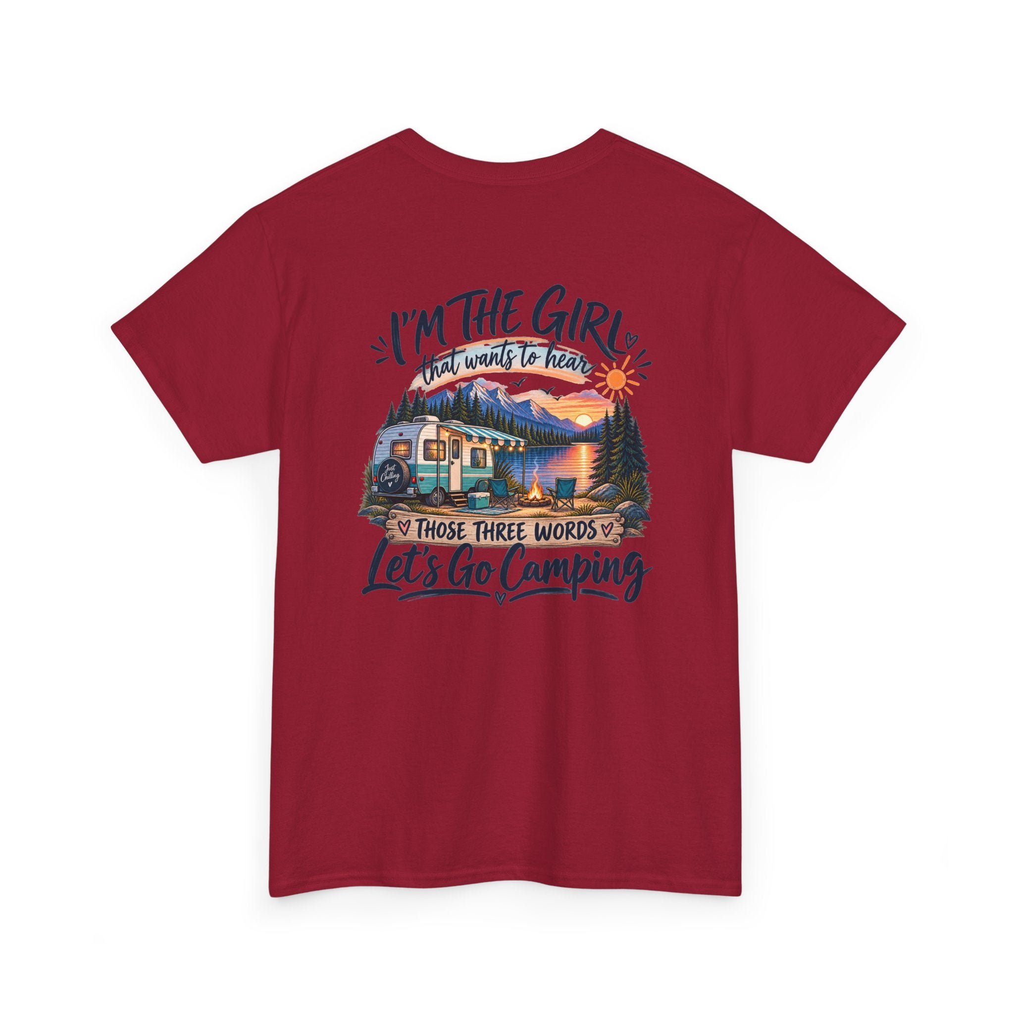 I’m the Girl Let’s Go Camping Garment-Dyed Tee