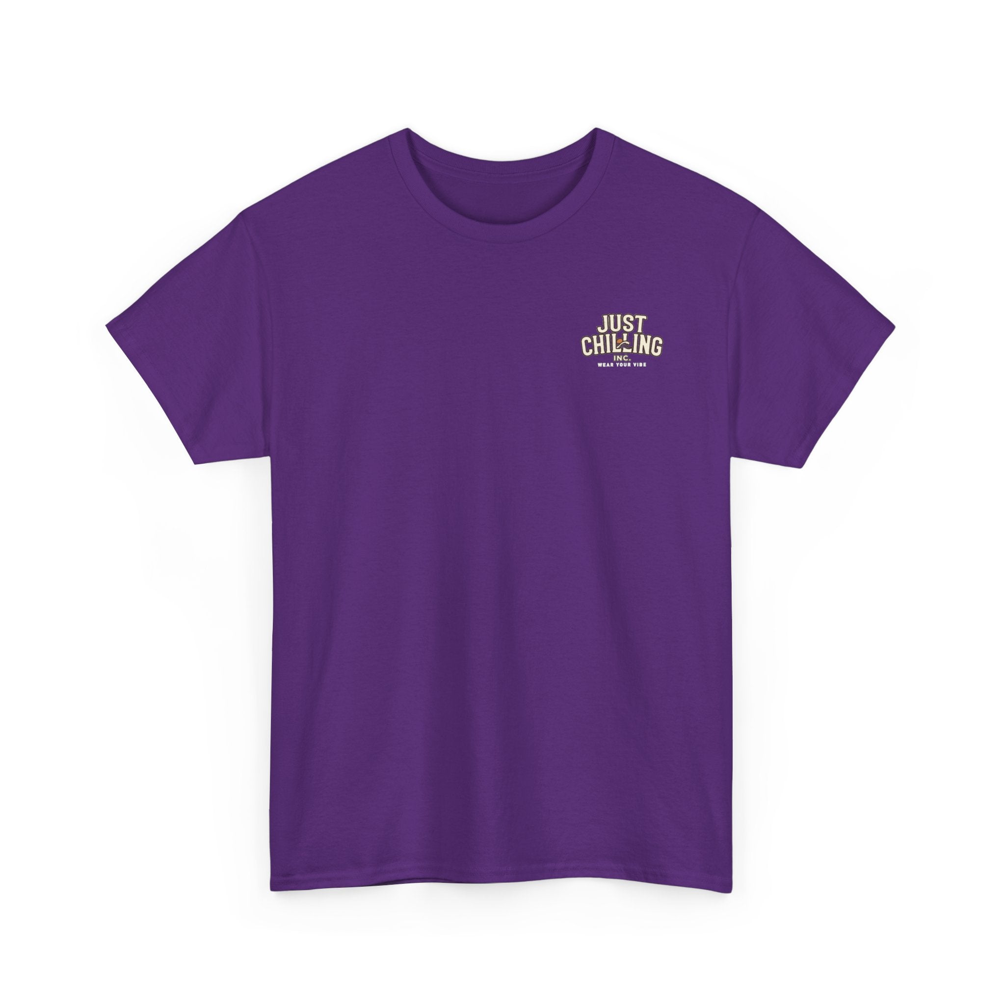 Just Chillin' Tee — "Stoned Not Lazy, Just On My Own Vibe" Graphic Shirt