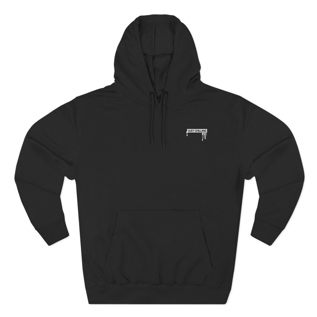Three-Panel Fleece Hoodie mama rocking her dark side