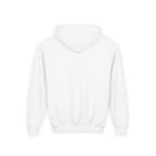 Youth Hooded Sweatshirt - Soft Cotton Polyester Hoodie with Kangaroo Pocket - Just Chilling Inc.