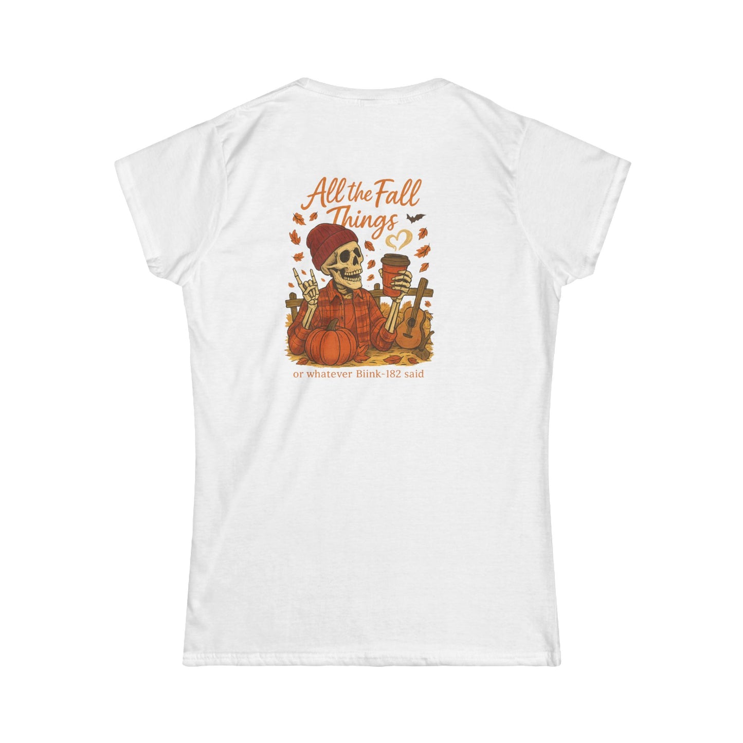 Women's Softstyle Tee - Cozy Cotton Fall T-Shirts | Casual Autumn Top