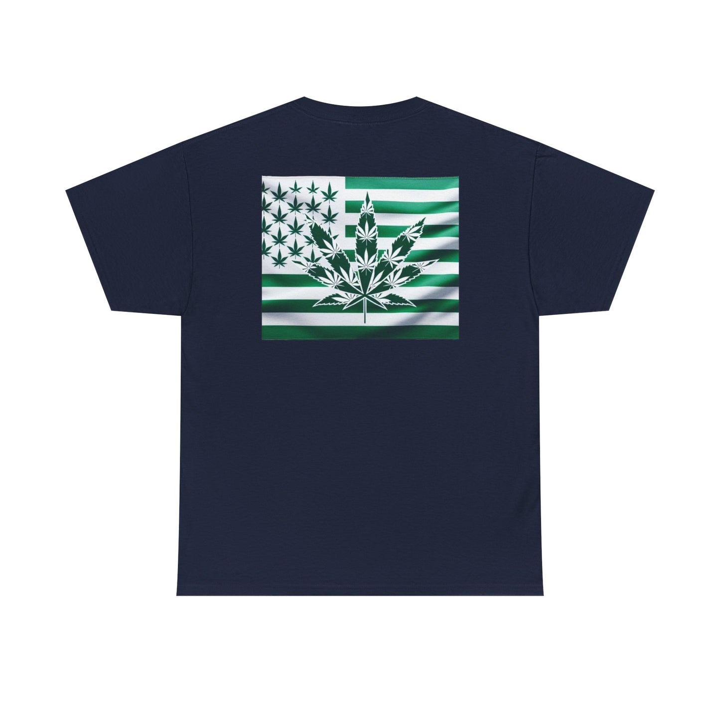 Unisex Heavy Cotton Tee cannabis all-star and flag tee