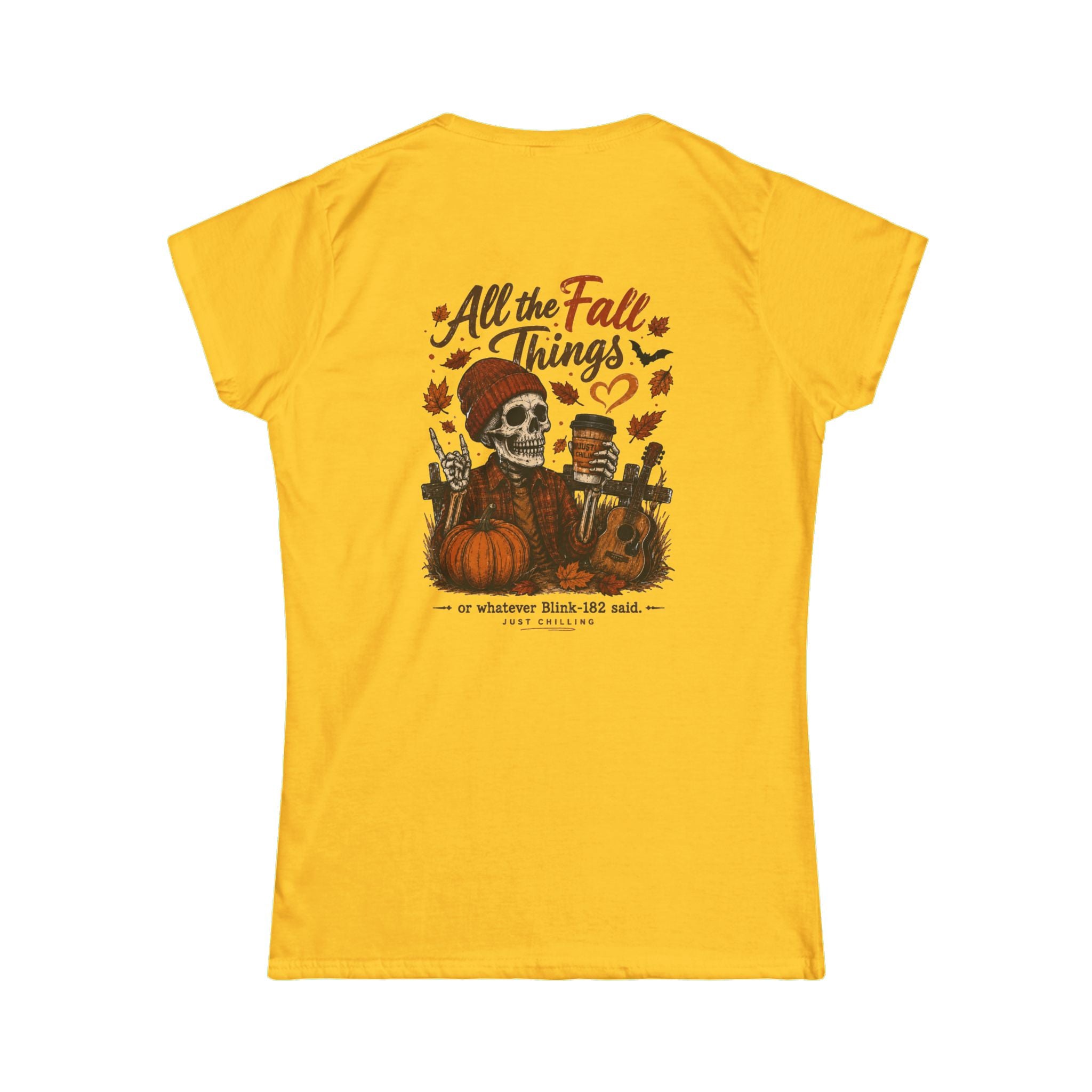 Women's Softstyle Tee all the fall things