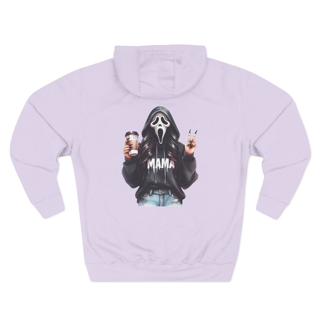 Three-Panel Fleece Hoodie mama rocking her dark side