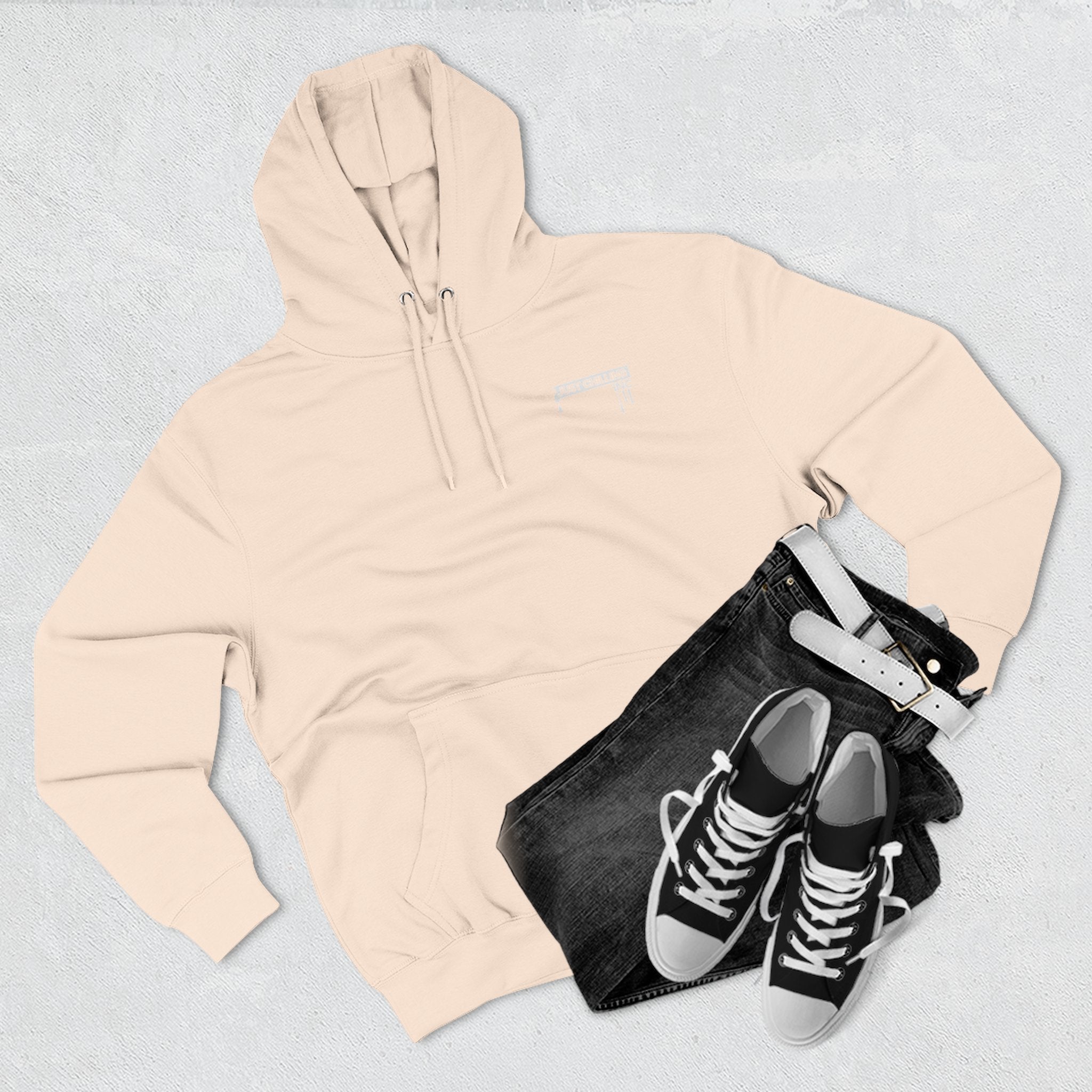 Three-Panel Fleece Hoodie mama rocking her dark side