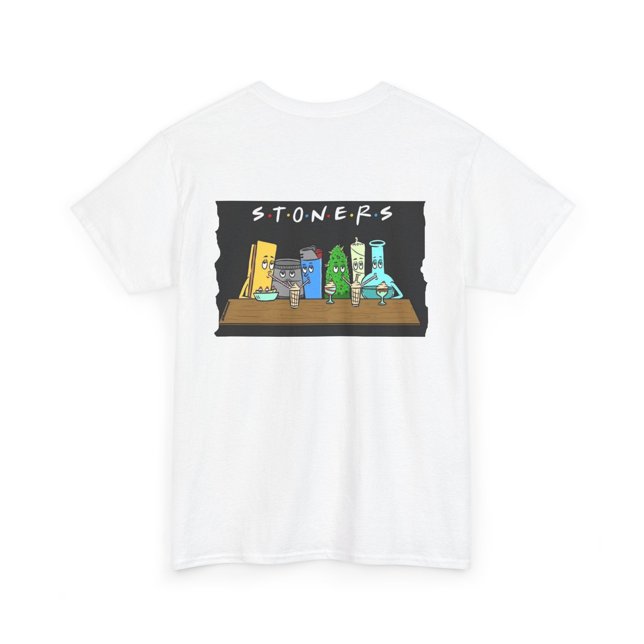 S.T.O.N.E.R.S. Weed Graphic T-Shirt | Funny 420 Cannabis Tee
