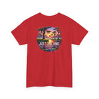 Camiseta gráfica "Just Chillin'" de Mississippi State of Mind al atardecer