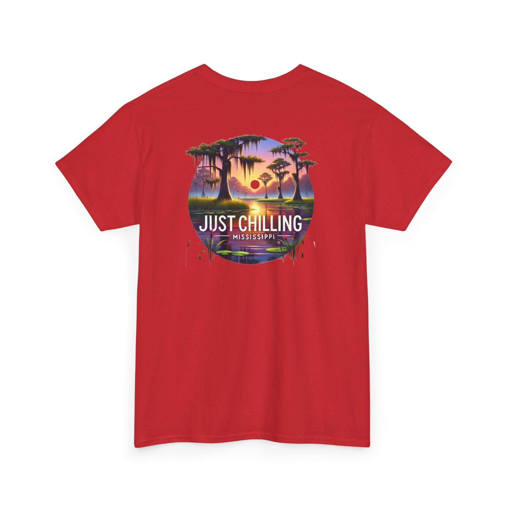 Mississippi State of Mind "Just Chillin'" Sunset Graphic T-Shirt