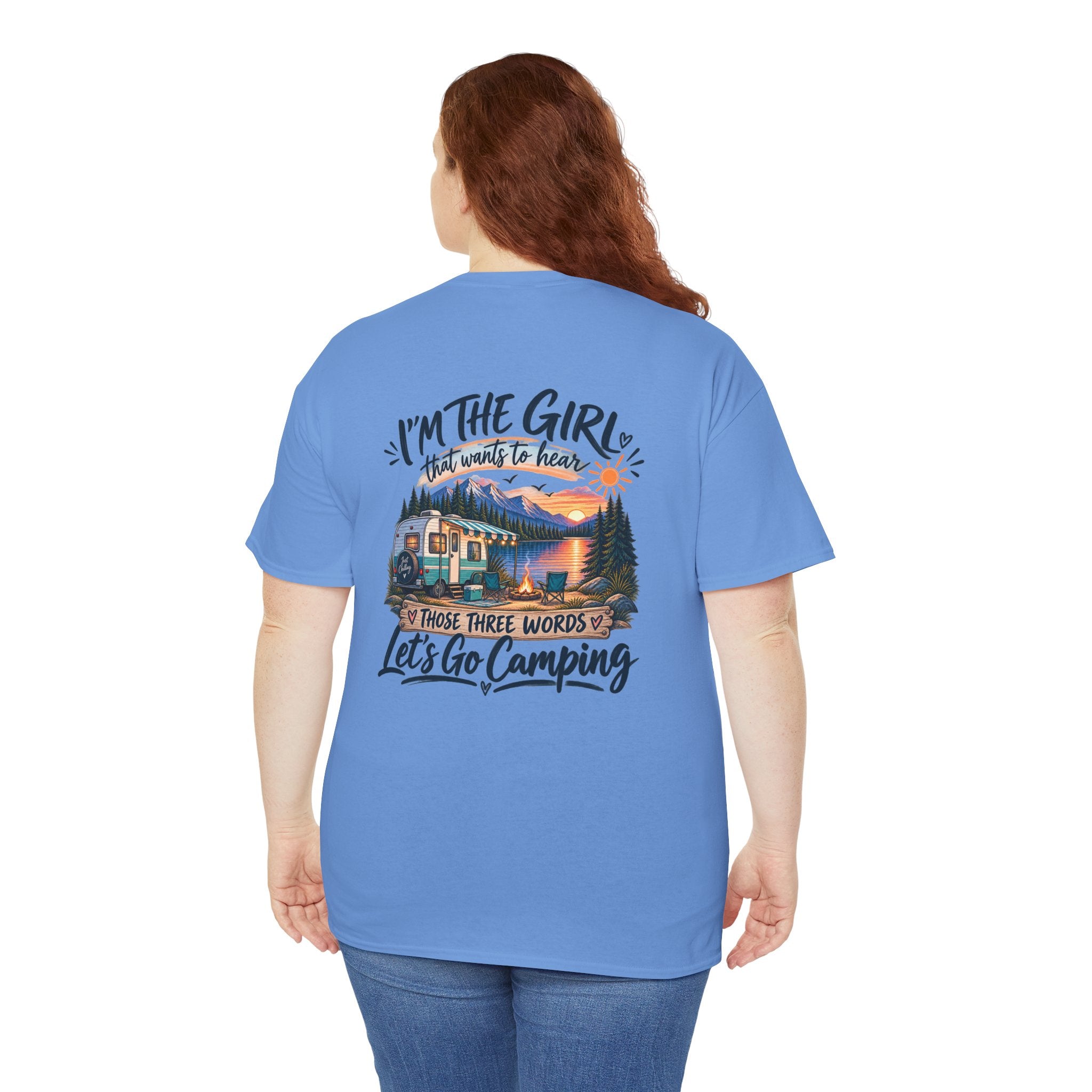 I’m the Girl Let’s Go Camping Garment-Dyed Tee
