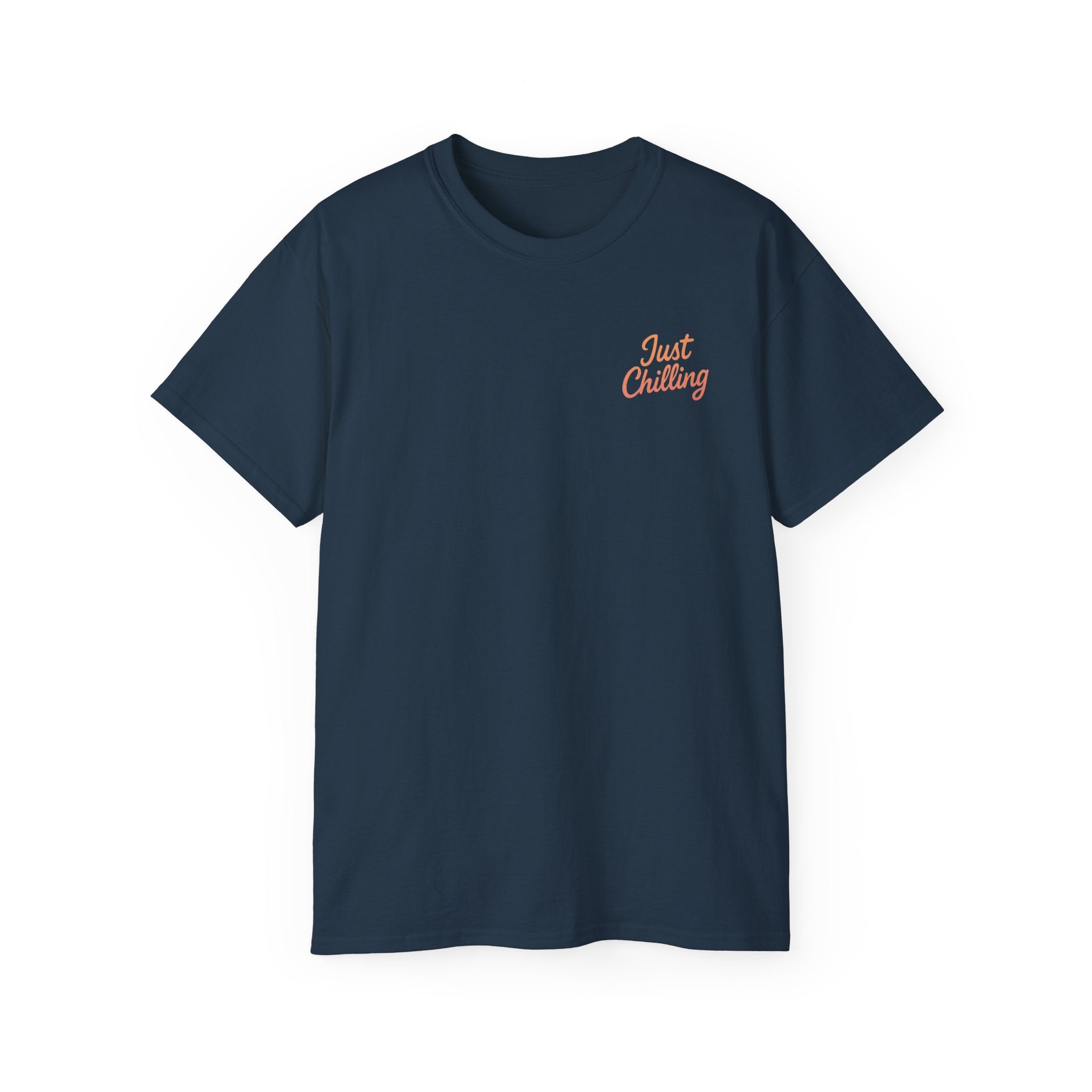 Just Chilling Kids Heavy Cotton Tee - Fun Summer Vibes Shirt